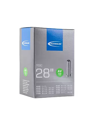 SCHWALBE | Fahrradschlauch Nr.17 AV40 (28"/700C) | 